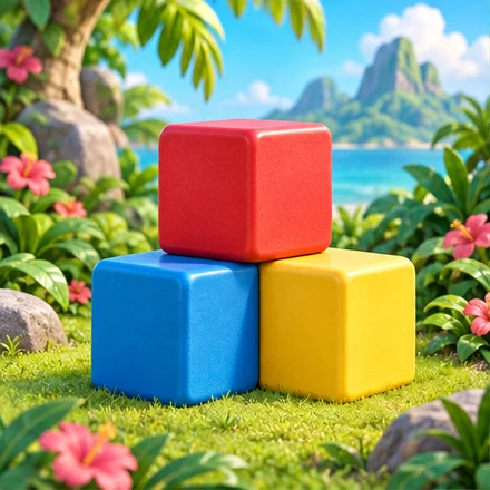 Colorful building blocks